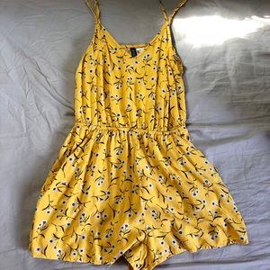 Spaghetti noodle romper